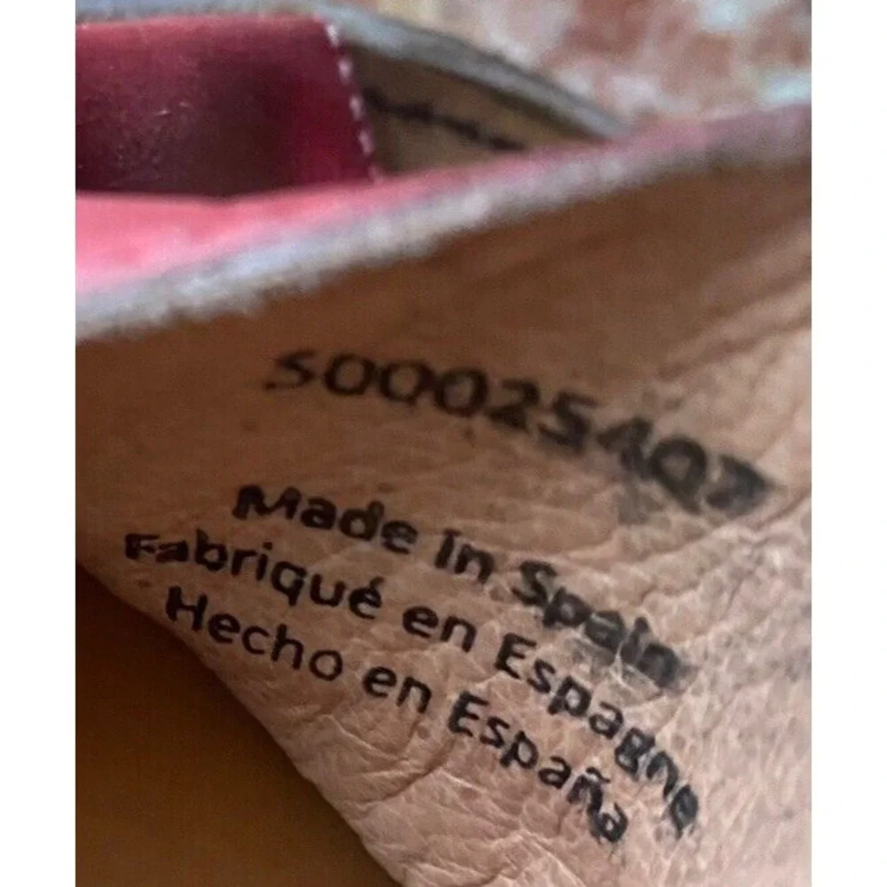 Free People Women's Red Leather‎ Mont Blanc Sandals Size 37/US 7 EUC! $168
